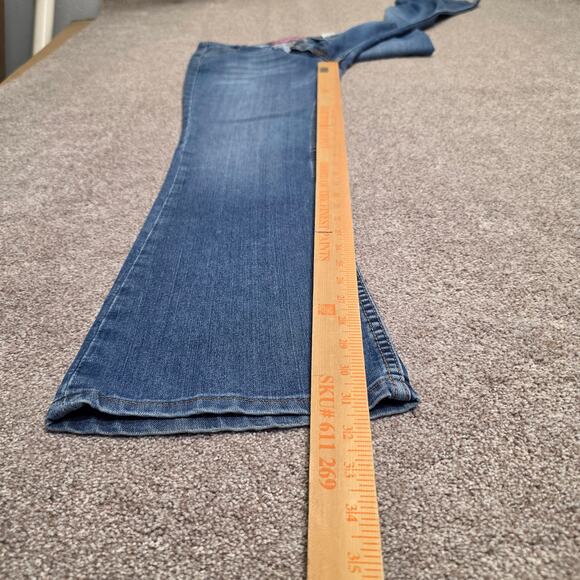 y2k Vintage streetwear grunge authentic  bootcut Levi's Jeans sz 5 buttonfly - Picture 4 of 15